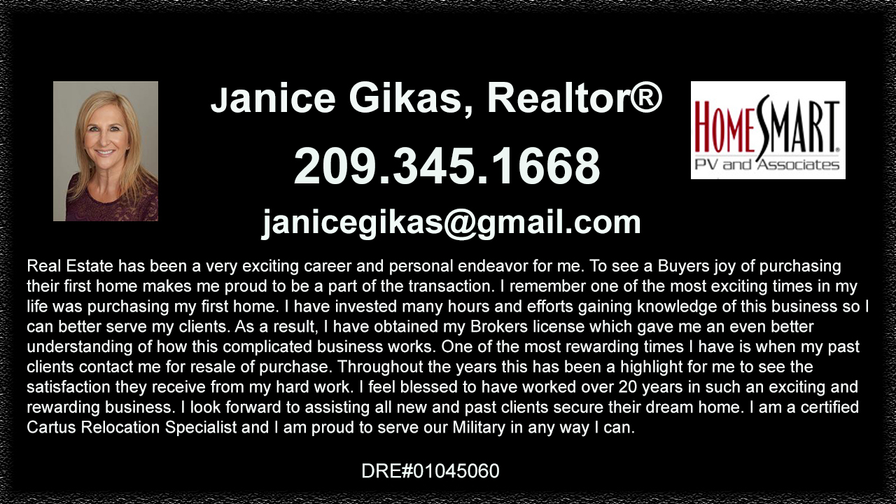 Janice Gikas, Realtor