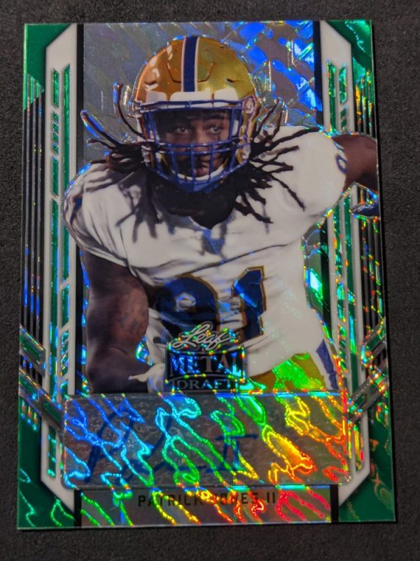 2021 Leaf Metal Draft Green Marble Auto Patrick Jones II 5/10