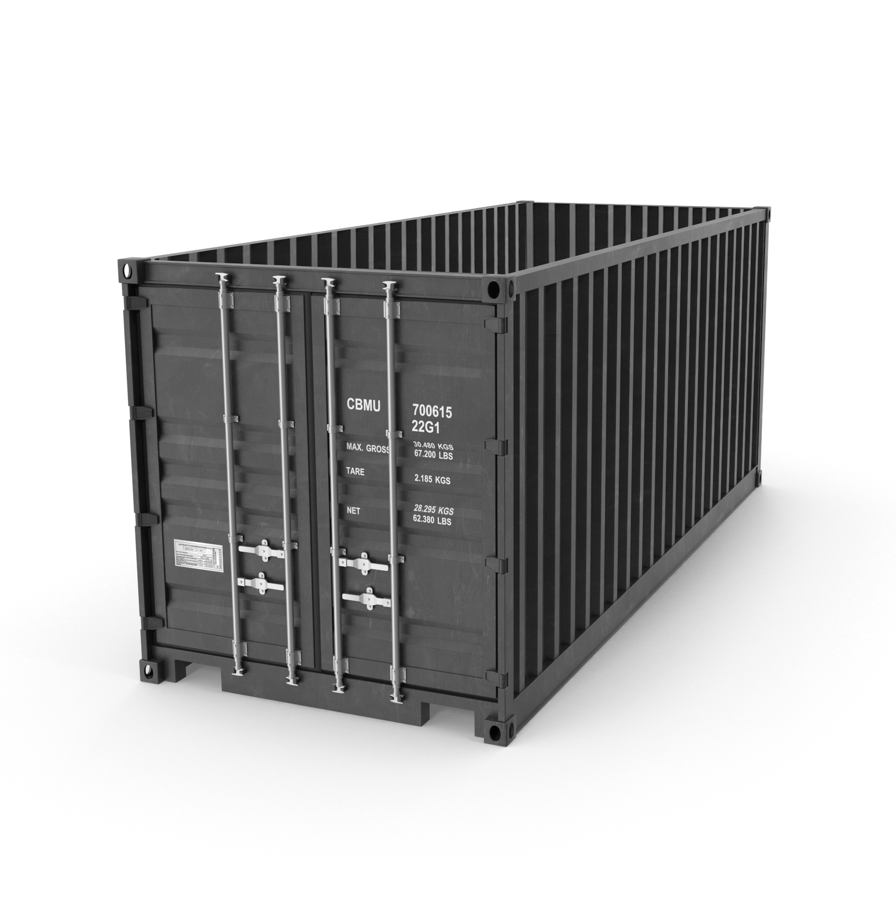 20ft OT (20’ Open Top) Priority Worldwide