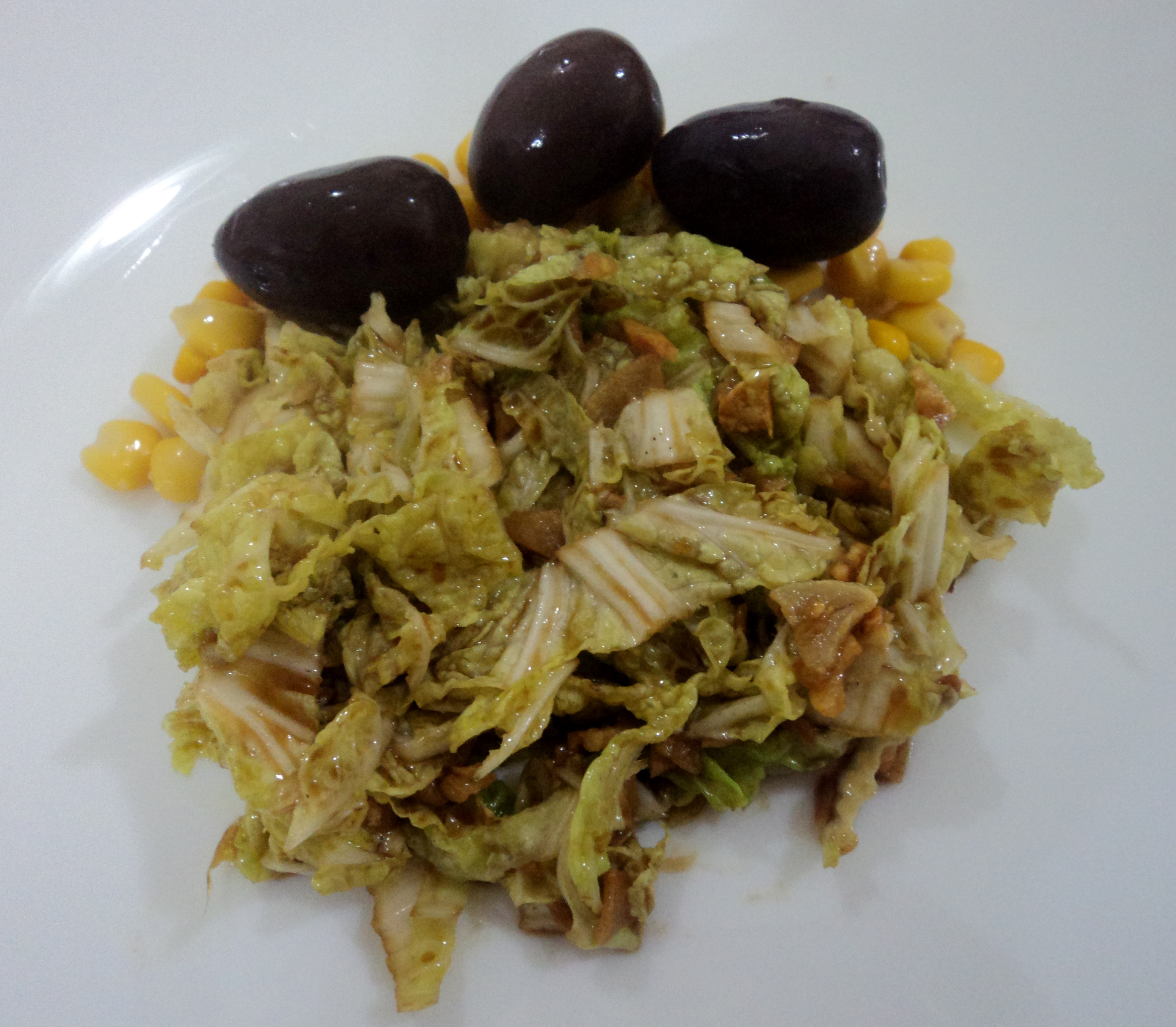 Salada de Acelga com Alho Receitas Selecionadas