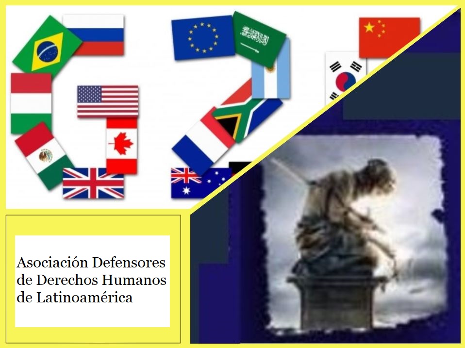 ESTADO DE DERECHO y su presentación de documentación a los cancilleres