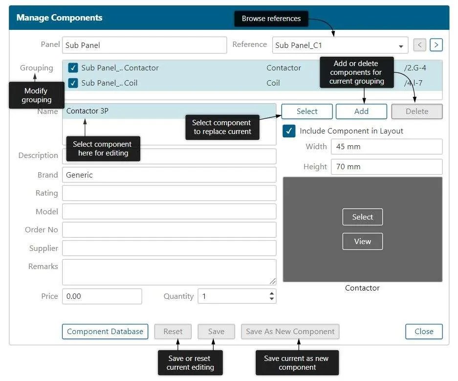 Funcionalidades de Capital Electra X Prismacim