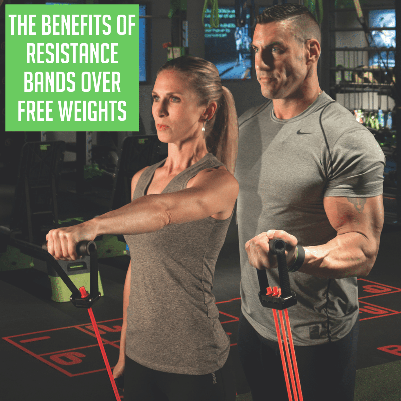 The Benefits of Resistance Bands Over Free Weights Prism Fitness