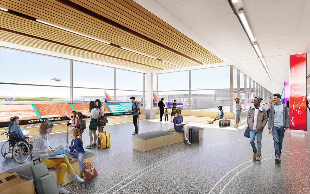 New renderings for singleterminal at Kansas City International Airport