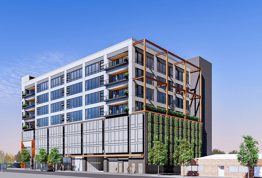 Lowe tops out 2130 Violet Street, Los Angeles Arts District office