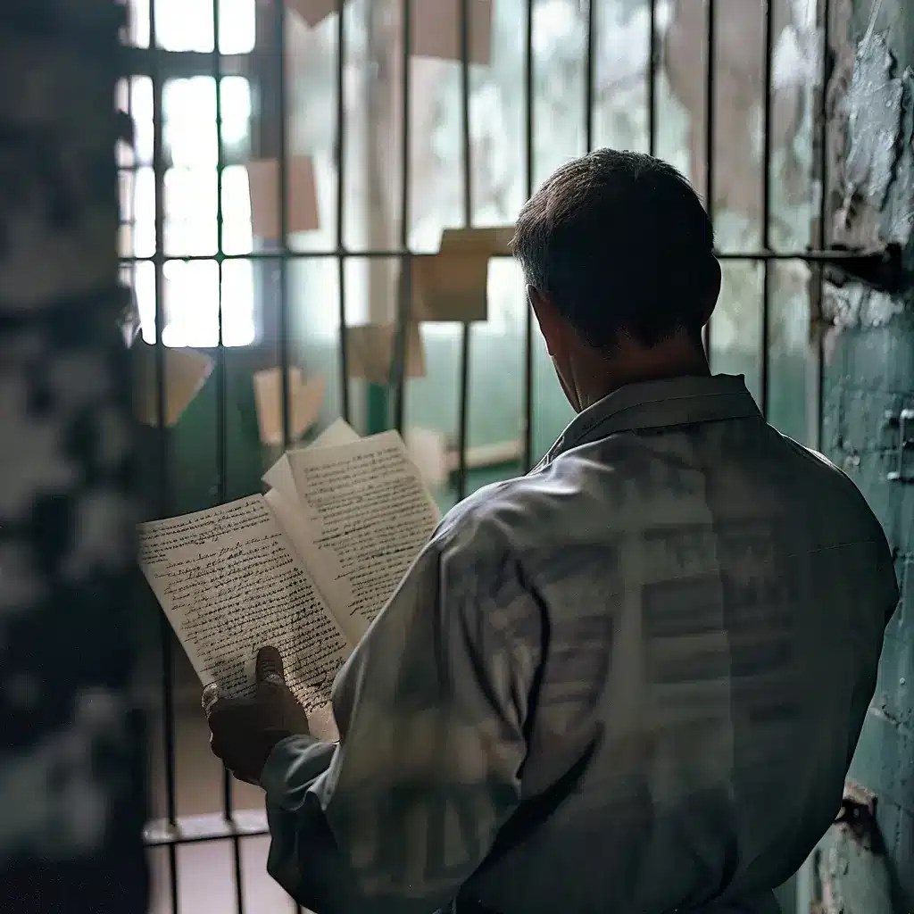 Can a prisoner send and receive letters