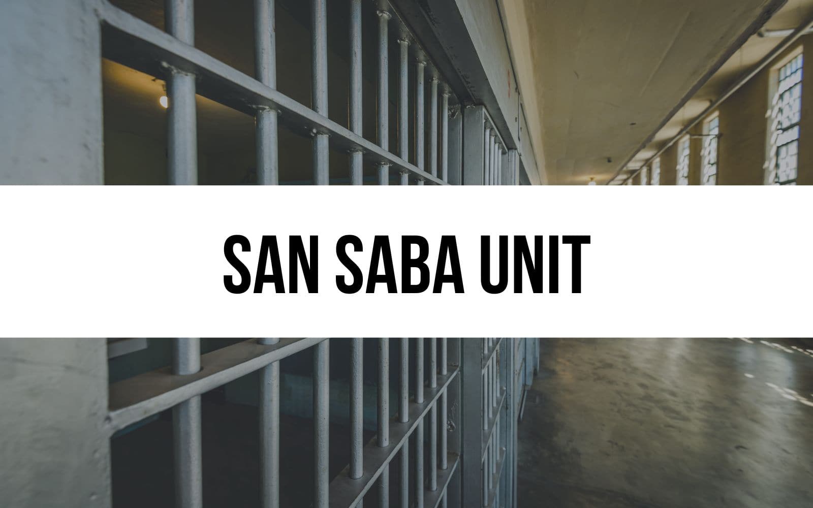 The San Saba Unit Behind the Bars of This Texas Prison