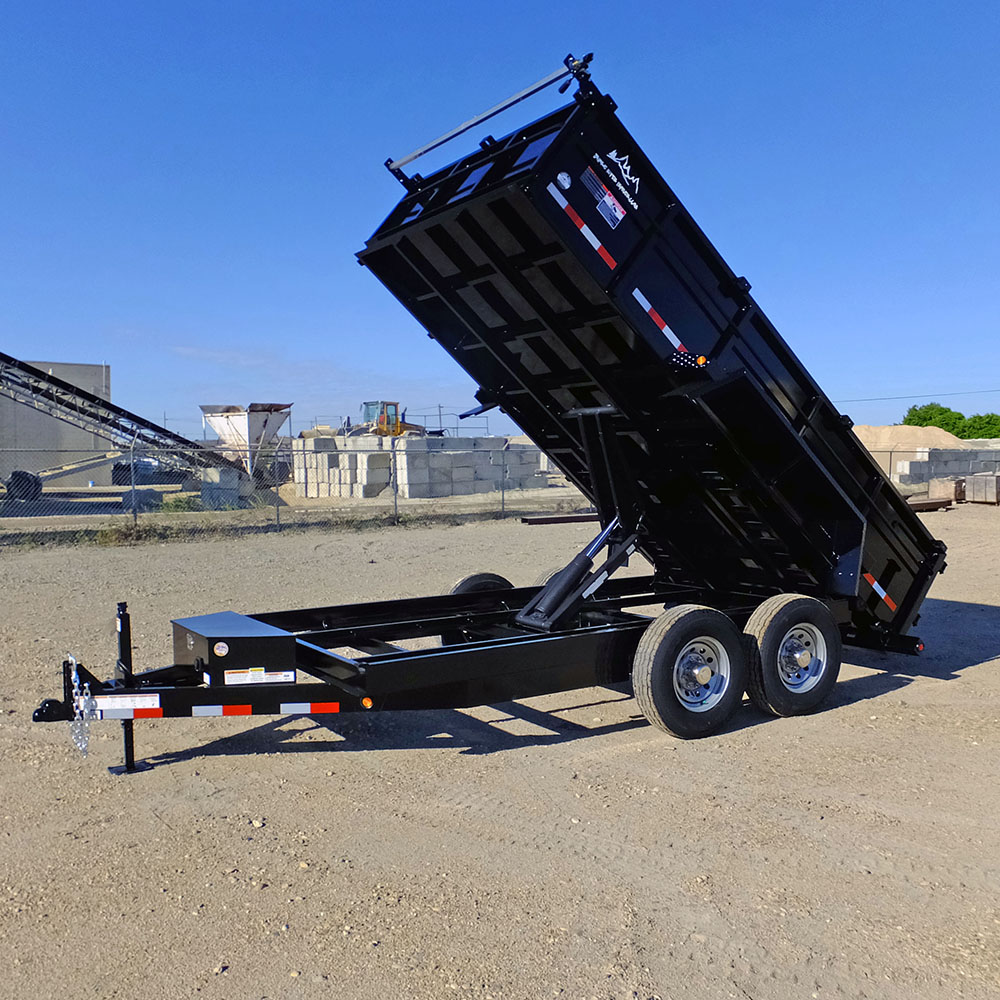 7×14 Dump Trailer Rental Pristine Solution, LLC