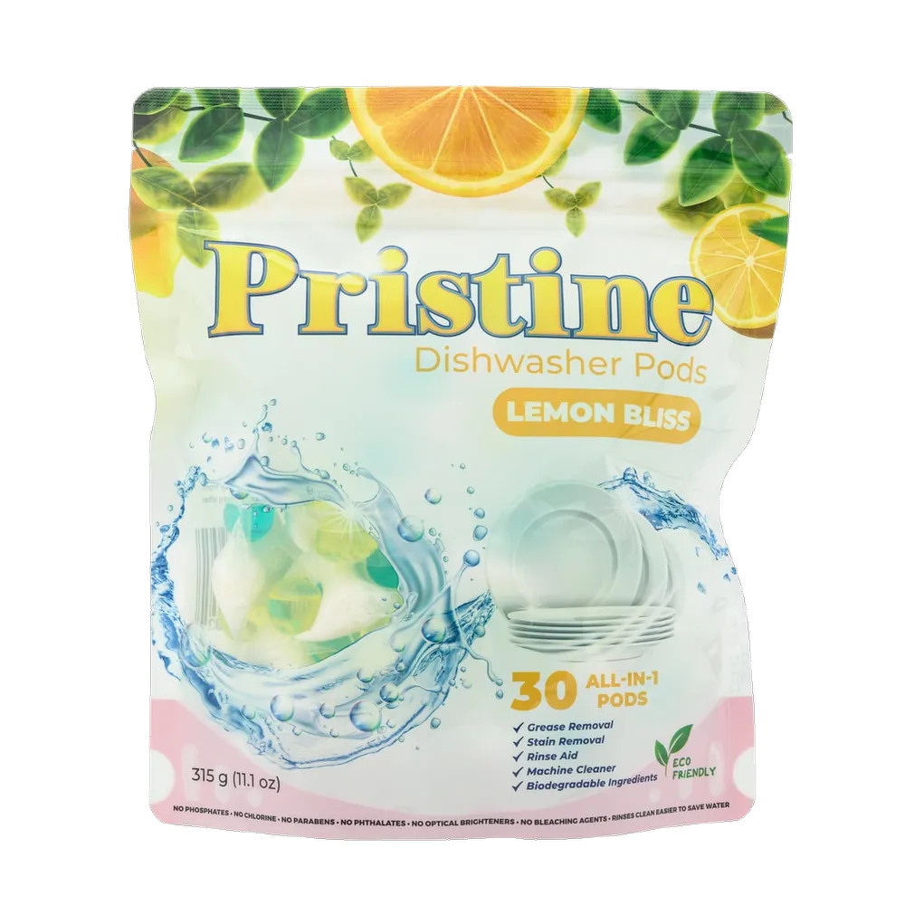 Pristine Dishwasher Pods Pristine Cleaning Products