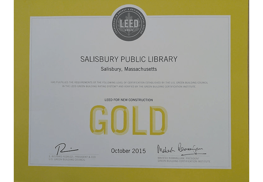 Salisbury Public Library Raynam, MA Prisitine Engineers, Inc.