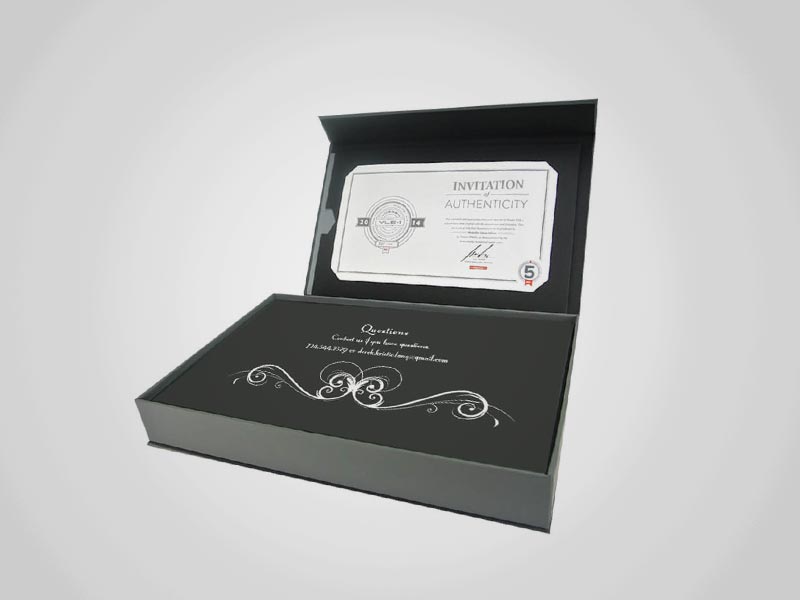 Custom Invitation Boxes Printed Favor Boxes Wholesale Pristine Packaging