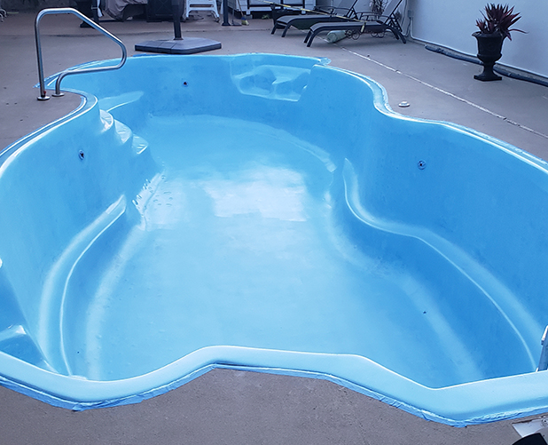 Fiberglass Restoration Pristine pool coating