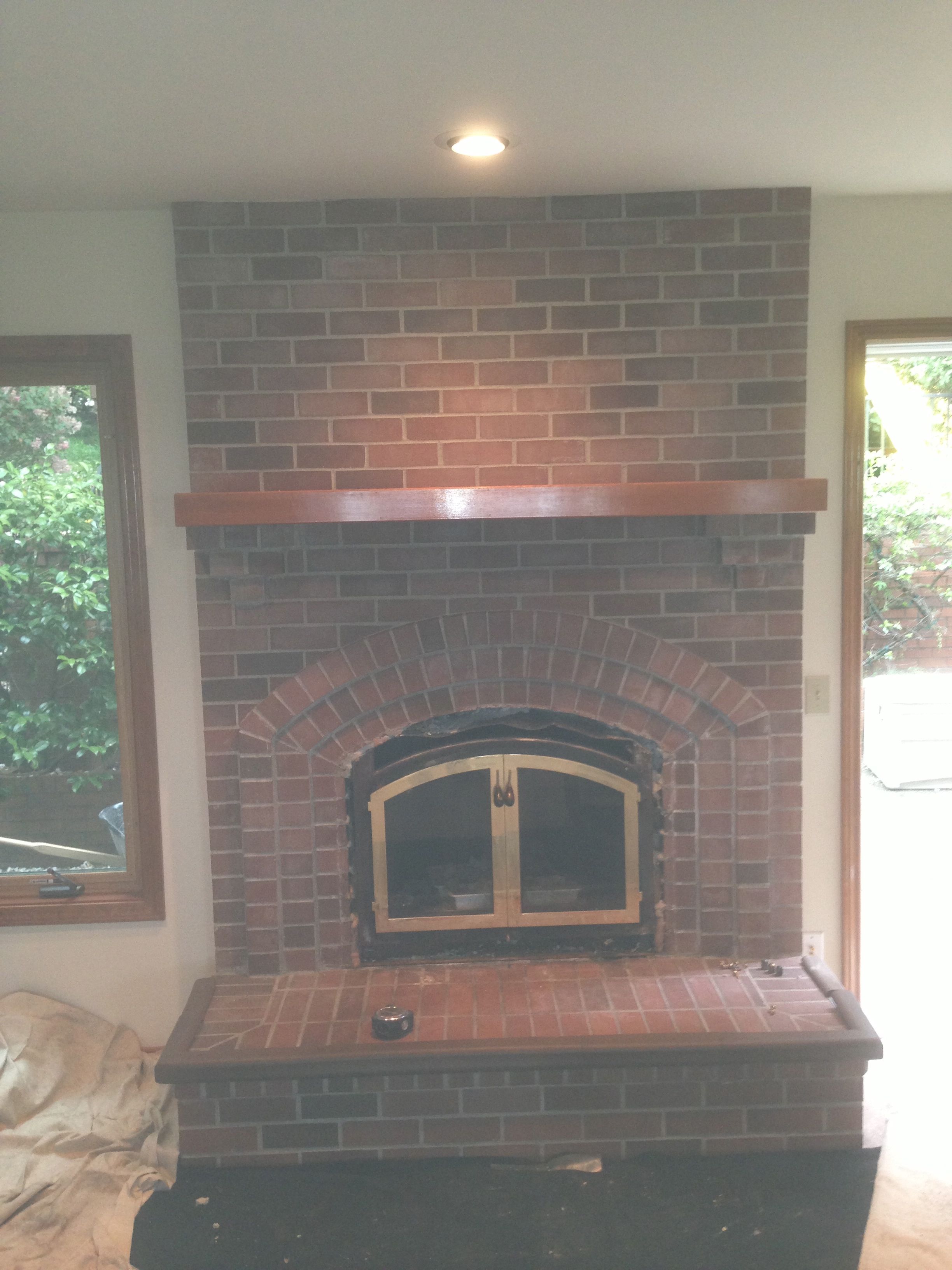 "Bricked In" A Fireplace Restoration Project Pristine Sweeps