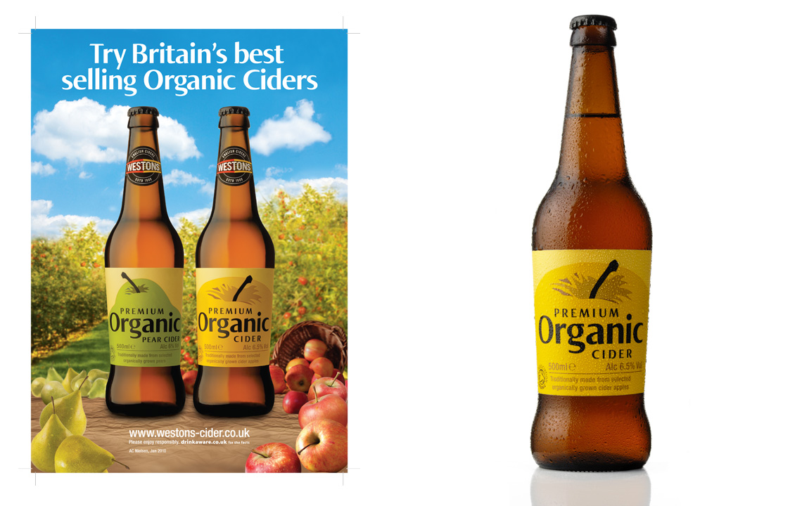 Westons Organic Cider Pritchards Creative Communications