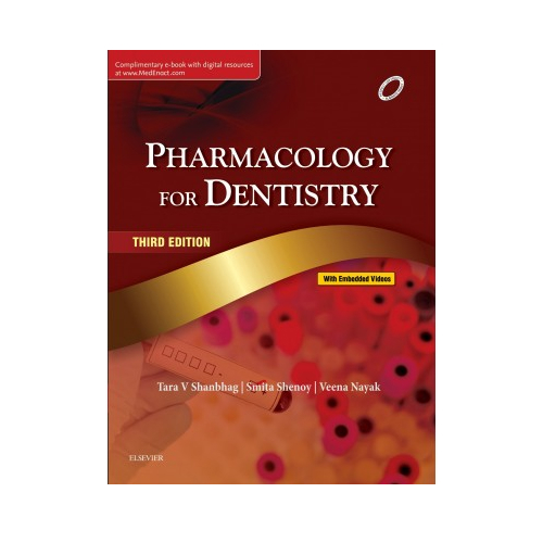 Pharmacology For Dentistry By Tara Shanbhag Prithvi Medical Book Store