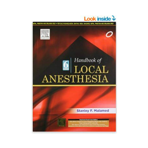 Handbook of Local Anesthesia By Stanley Prithvi Medical Book Store