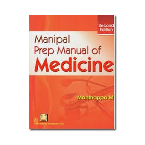 Manipal Prep Manual Of Medicine By Manthappa Prithvi Medical Book Store