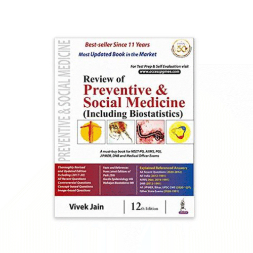 Review of Preventive and Social Medicine (2020) by Vivek Jain Prithvi