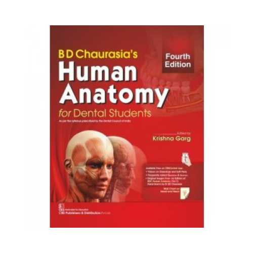 Chaurasia’s Human Anatomy For Dental Students Prithvi Medical Book Store