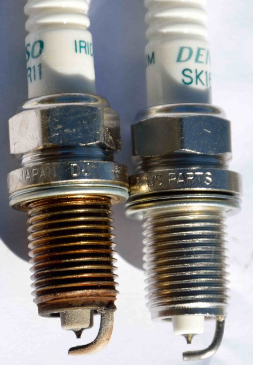 Spark Plug pictures after 120,631 miles PriusChat
