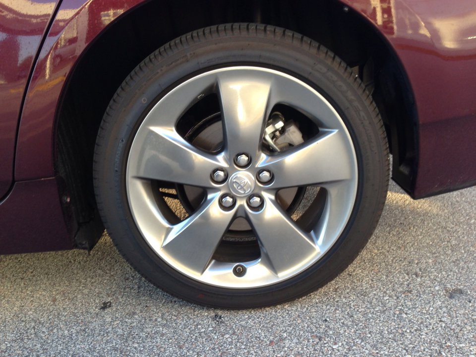 For Sale Set of 4 Wheels OEM 17" Persona Black Chrome Finish PriusChat