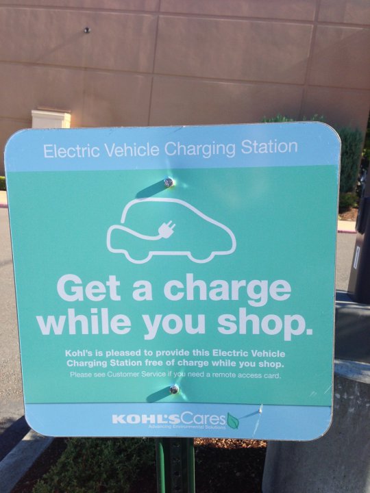 Kohl's has free Blink Level 2 charging PriusChat