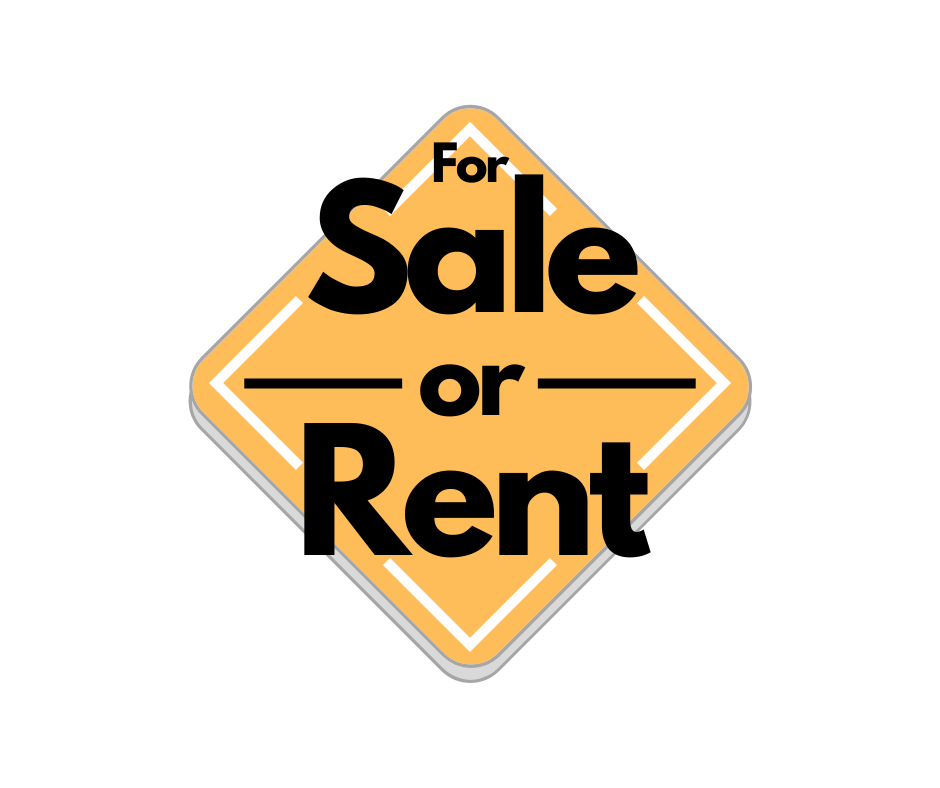For Sale Or Rent Sign