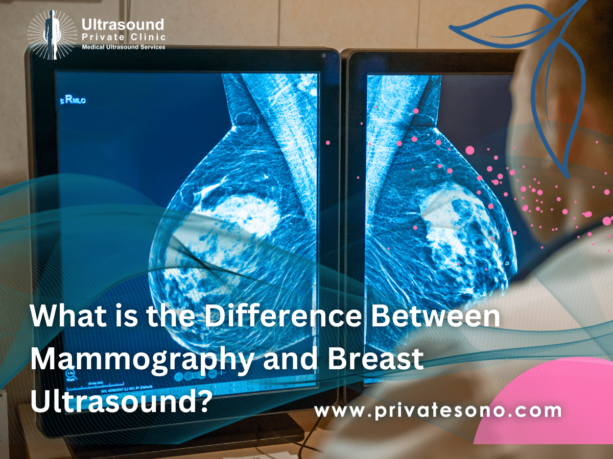 the Difference Between Mammography Breast Ultrasound