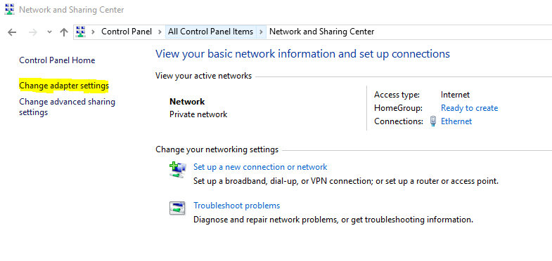 How to enable IPv6 on OpenVPN TAP adaper Windows