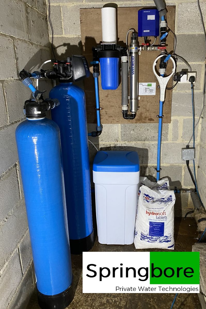 A borehole filter system installed in Bingley, West Yorkshire Private