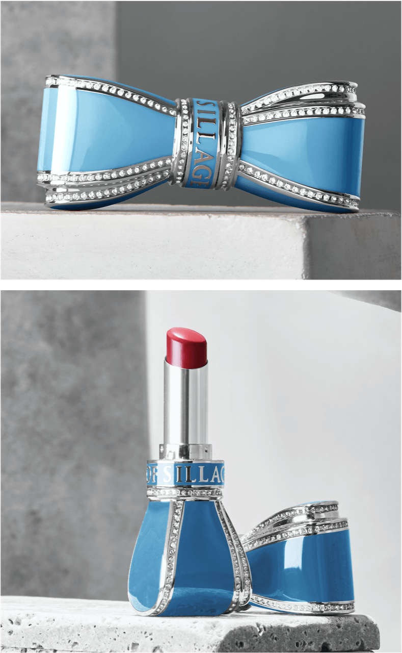 Makeup House of Sillage Bow Lipstick Case Prix Formes de Luxe