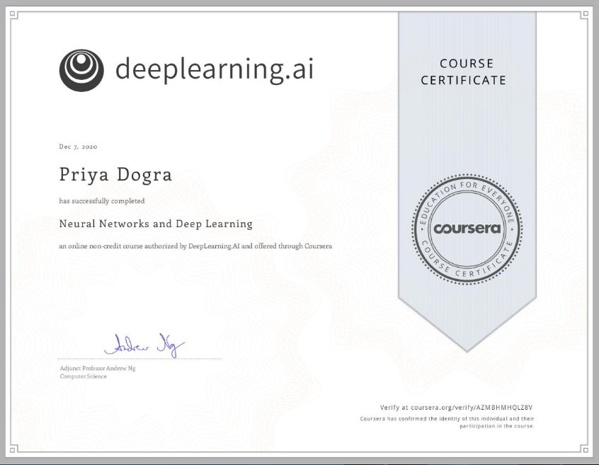 Neural Networks and Deep Learning Coursera Quiz Answers Solved Assignment Neural Networks and Deep Learning Coursera Quiz Answers Solved Assignment