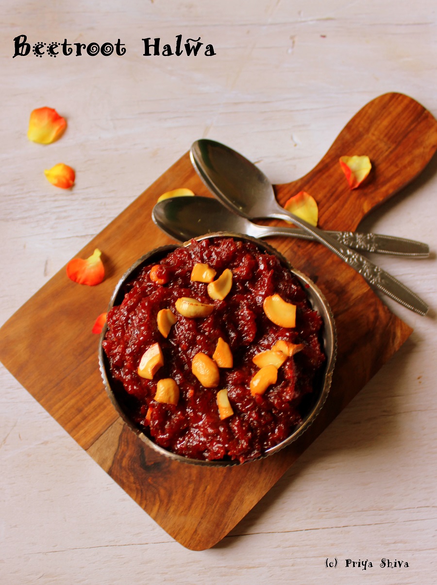 Beetroot Halwa Recipe PRIYA