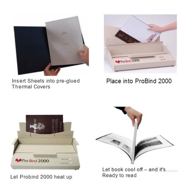 Thermal Binding Machine ProBind 1000 Thermal Binding Outlet