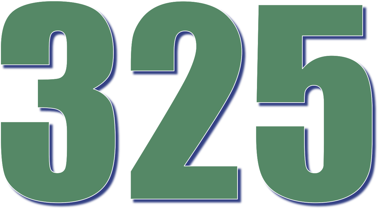 325 — триста двадцать пять. натуральное нечетное число. в ряду натуральных чисел находится между