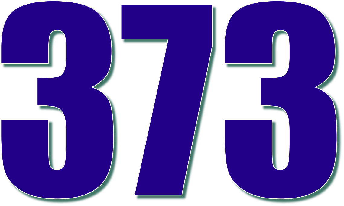 О числе 373 – триста семьдесят три, математические свойства, перевод