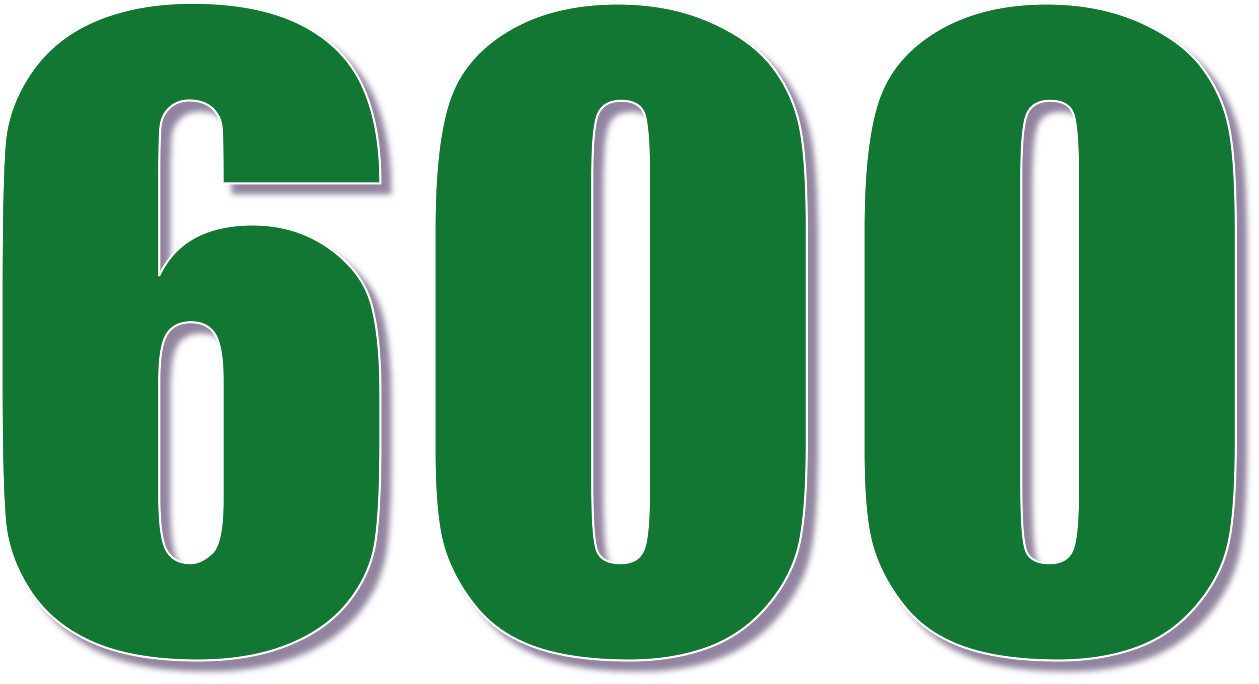О числе 600 – шестьсот, математические свойства, перевод, склонение и