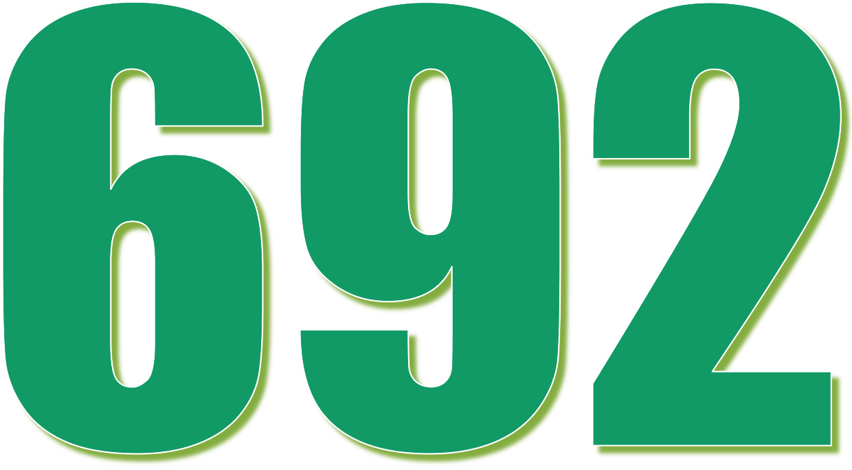 692 — шестьсот девяносто два. натуральное четное число. в ряду