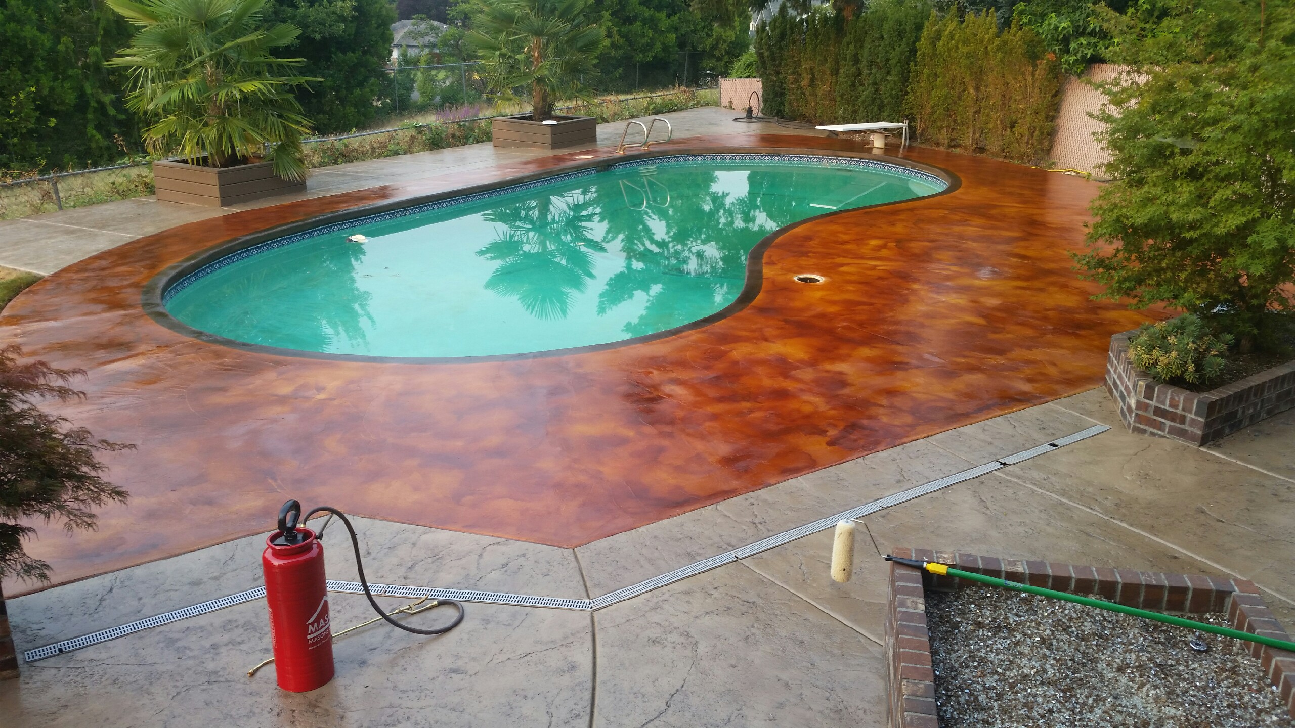 3D ACID STAINING Pro Edge Concrete