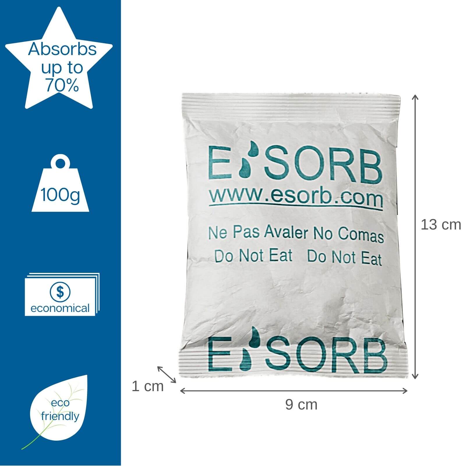 100g Mineral Desiccant Packaging Desiccants ProEx Au