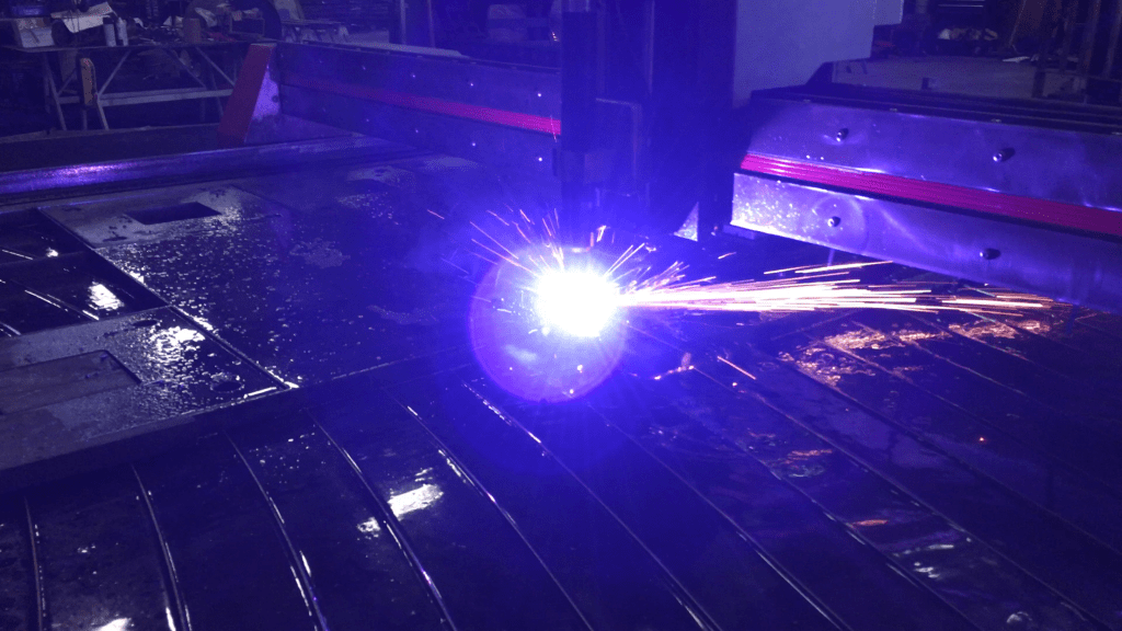 Pro Weld, Inc. ⌁ Metal Cutting with CNC Plasma Cutting Water Table