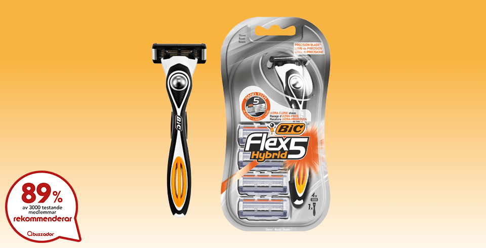 BIC Flex 5 Hybrid rakhyvel » Buzzador