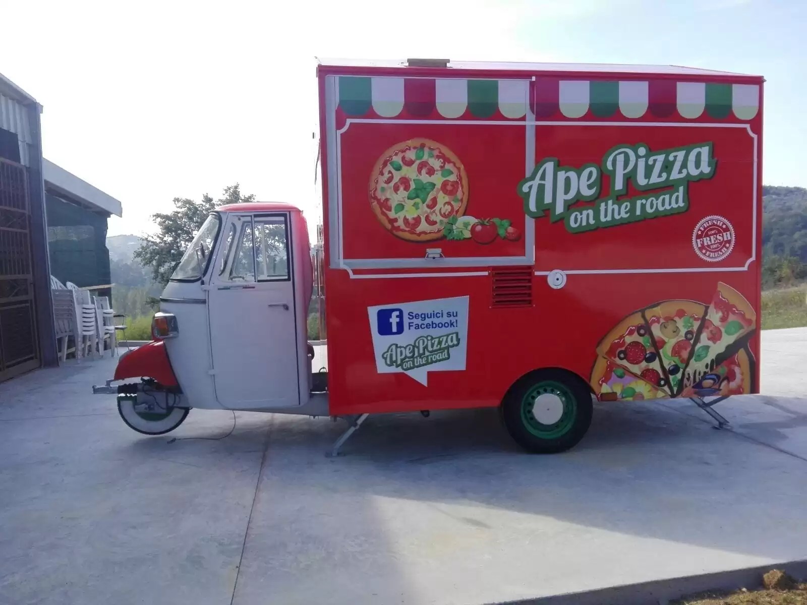 Pizza & Food truck Alfa Forni Professional