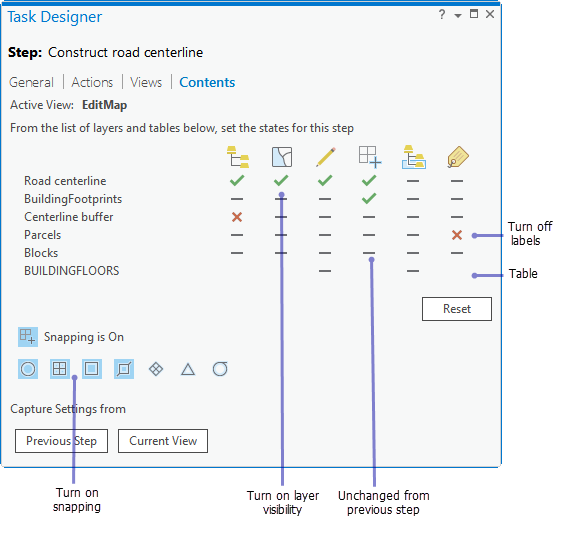 Configure step contents—ArcGIS Pro Documentation