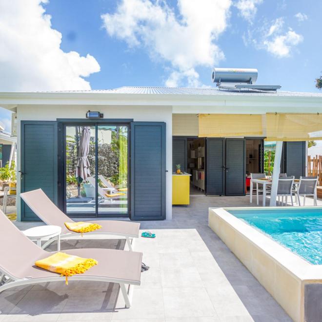 Iguane house villas & micro spa La Clef Verte