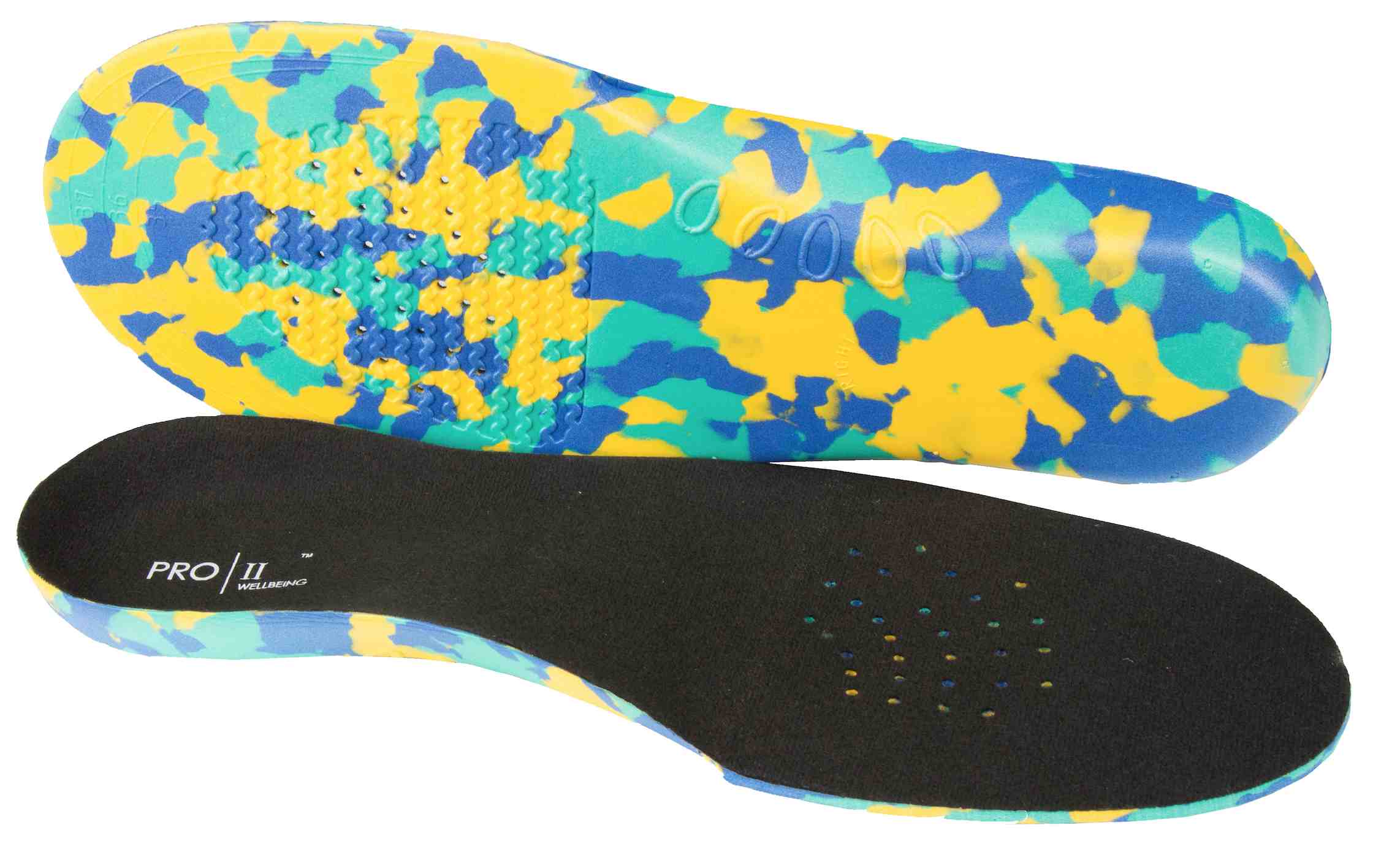 CHILDREN'S FUNKY ORTHOTIC INSOLES WITH GREAT ARCH SUPPORT Pro II