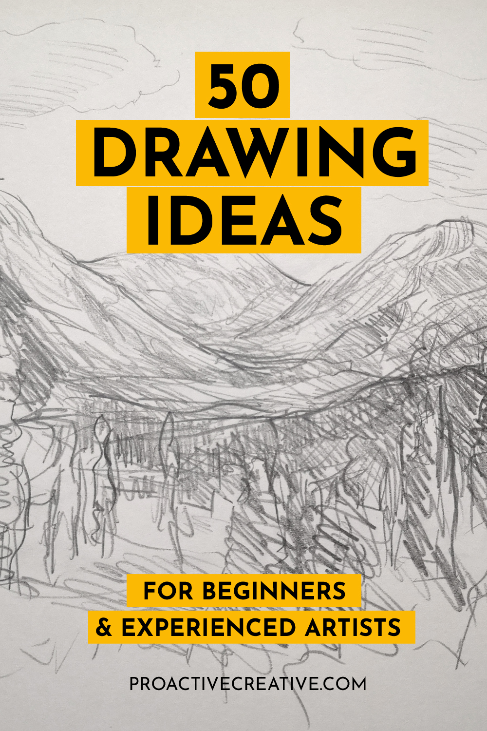 Unlocking Creativity 50+ Drawing Ideas for Beginners Proactive