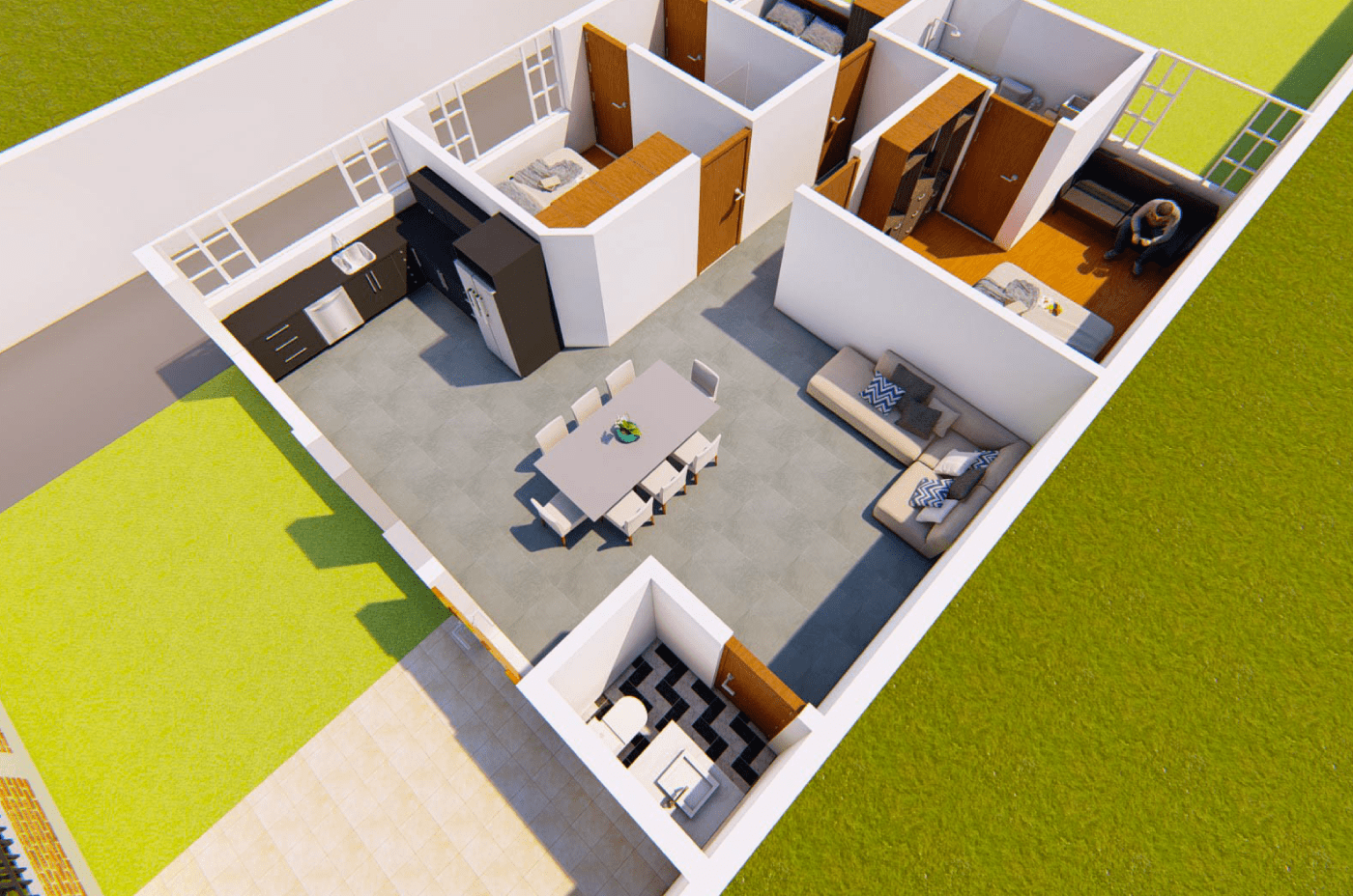 Proyecto Prados de la Hacienda / Proaño Constructora