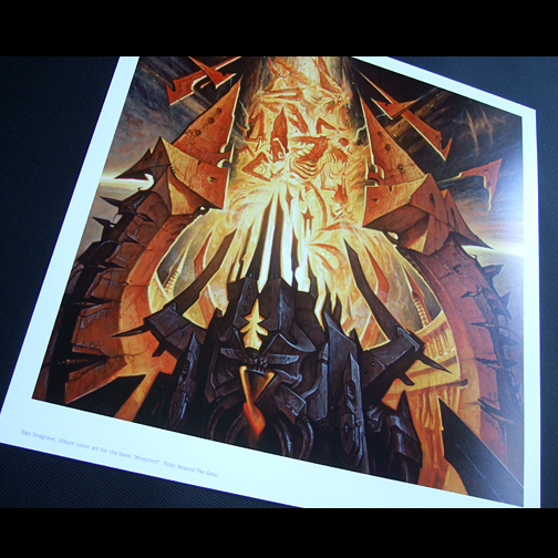 Dan Seagrave "Wretched. Album Cover" Prints IndieMerchstore