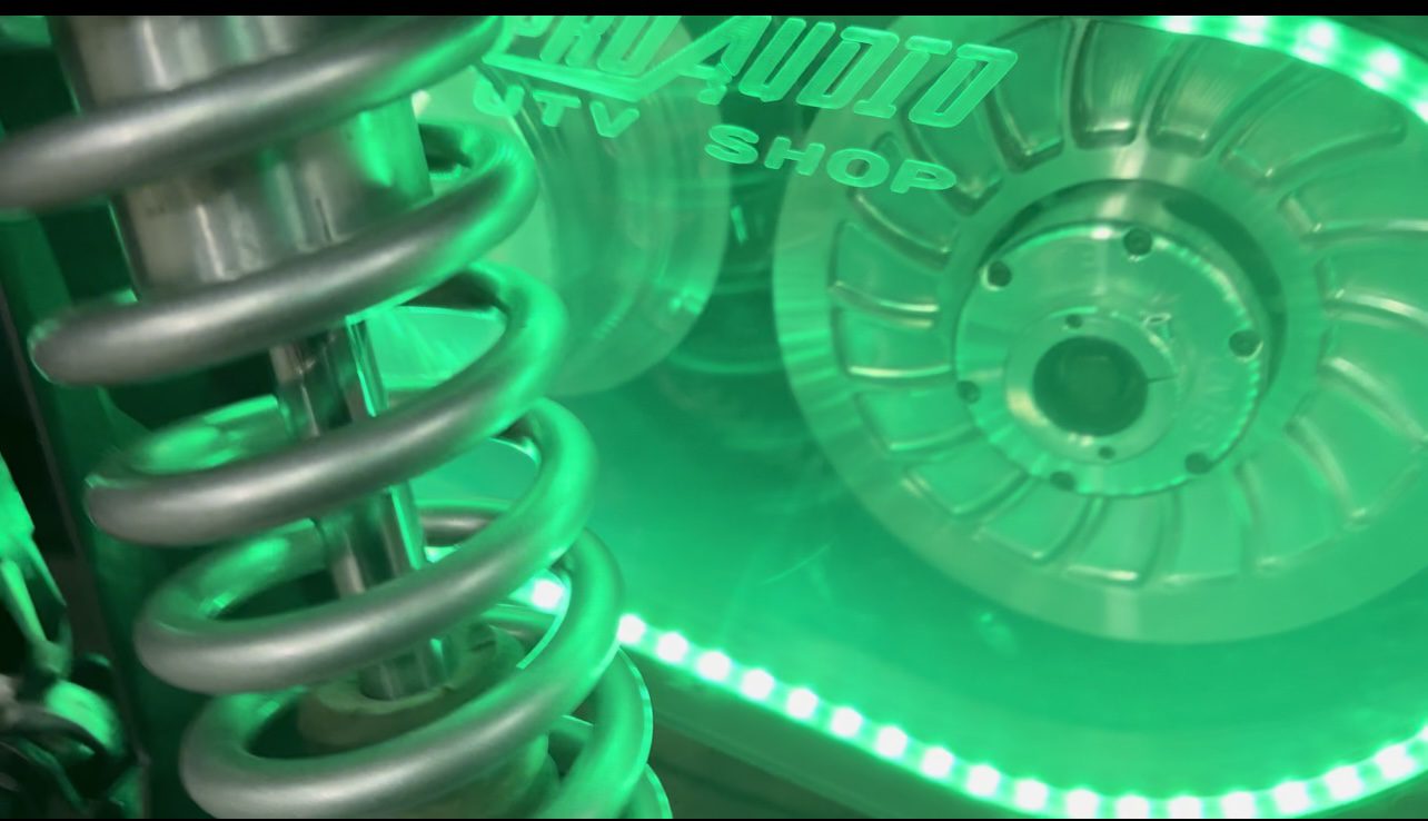 can am x3 clear led clutch cover